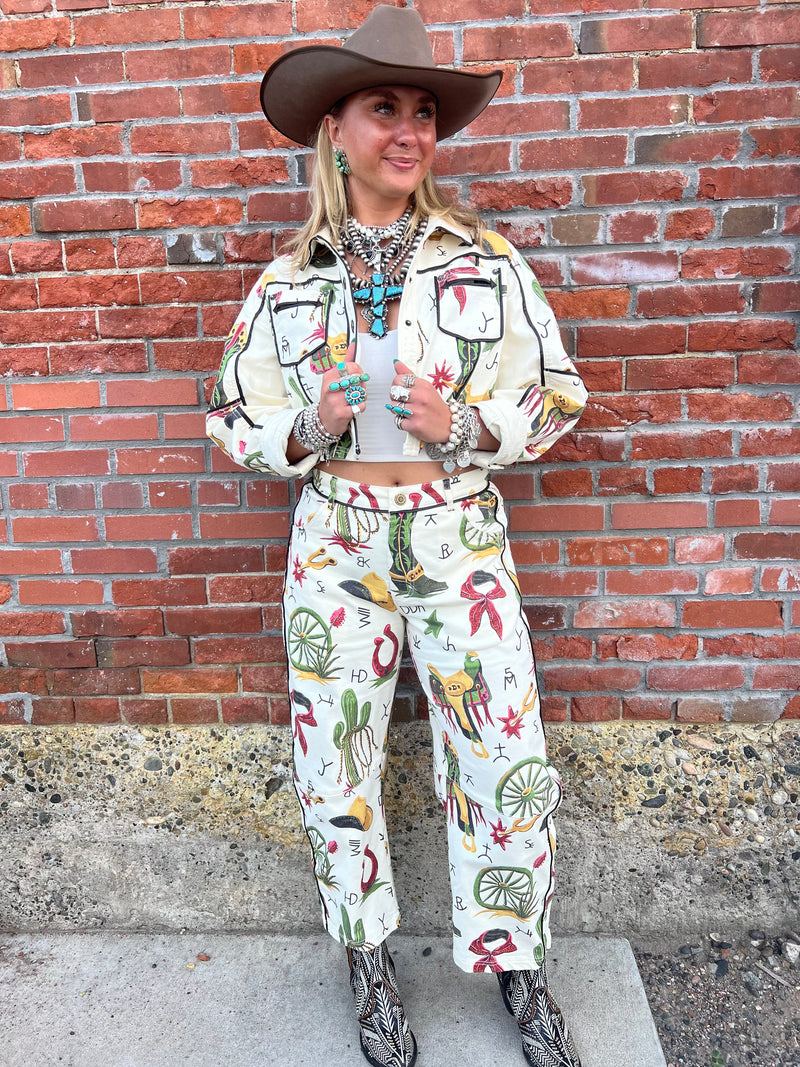 Atomic Ranch Denim Pant - Double D Ranch - P627