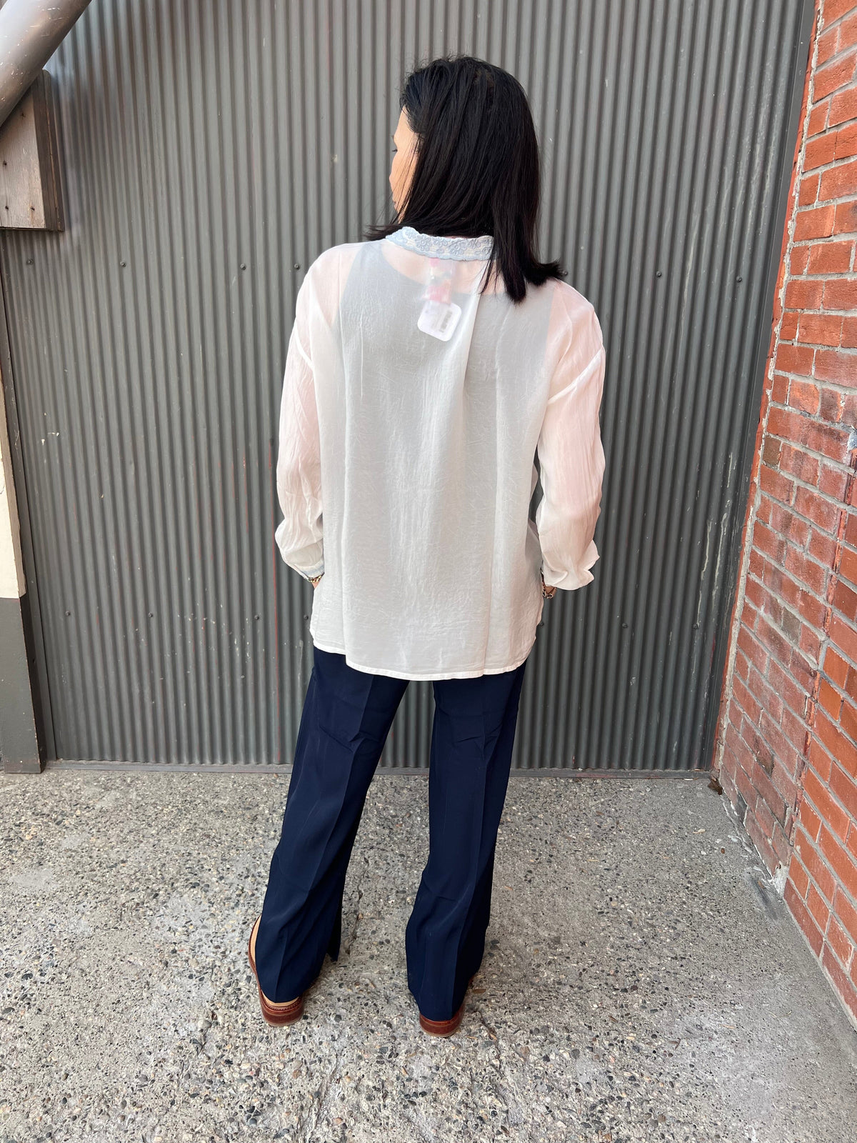 Audrey Embroidered Blouse - C19625