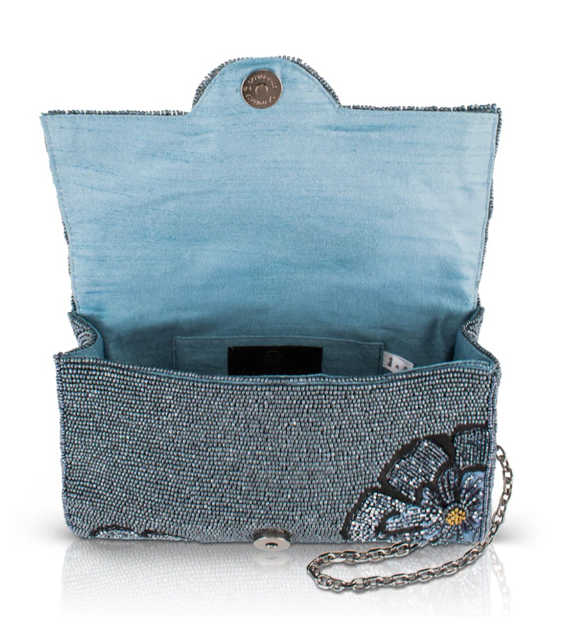Azure Beaded Shoulder Bag - MFS002695