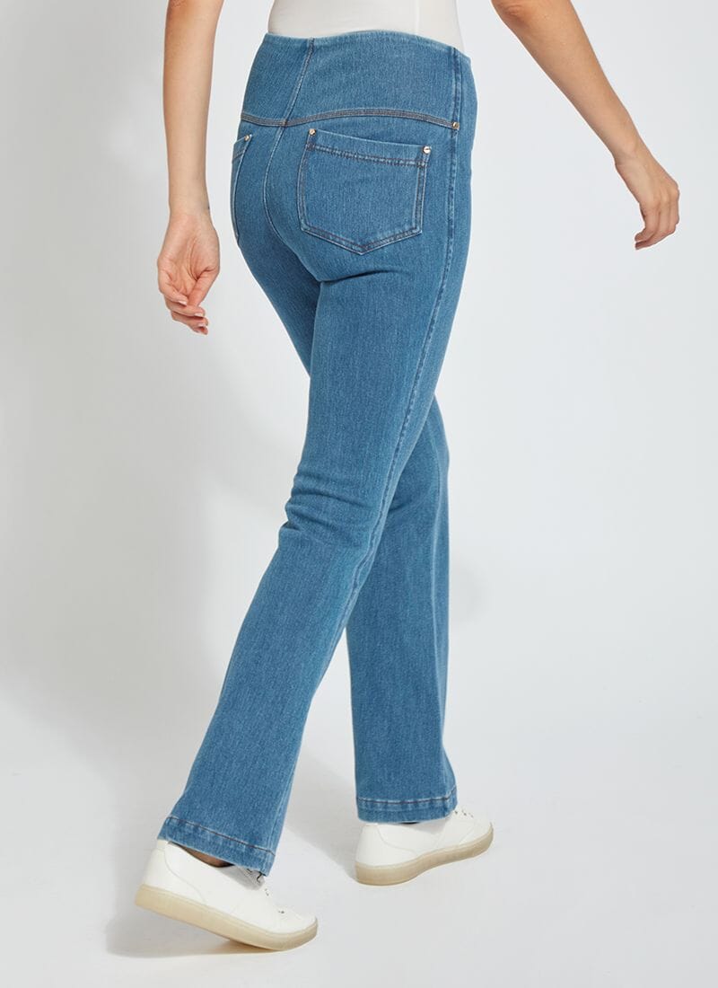Baby Boot Cut Mid Wash Denim - LY2278M