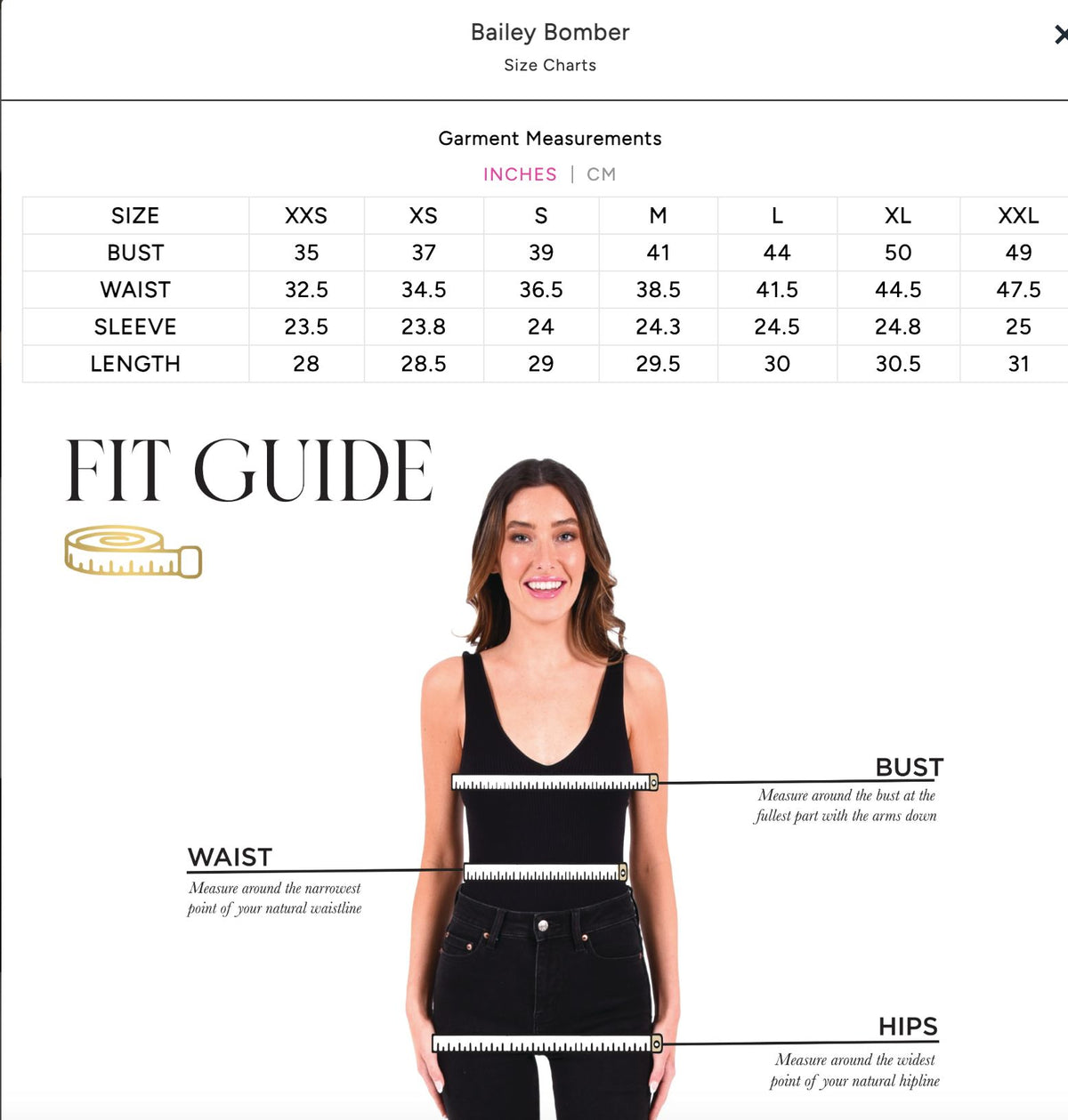 Bailey Bomber - Black - EM444