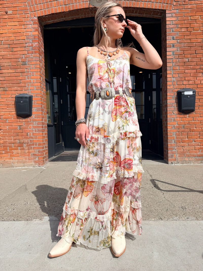 Bailey Tiered Maxi Dress - Johnny Was - L39325