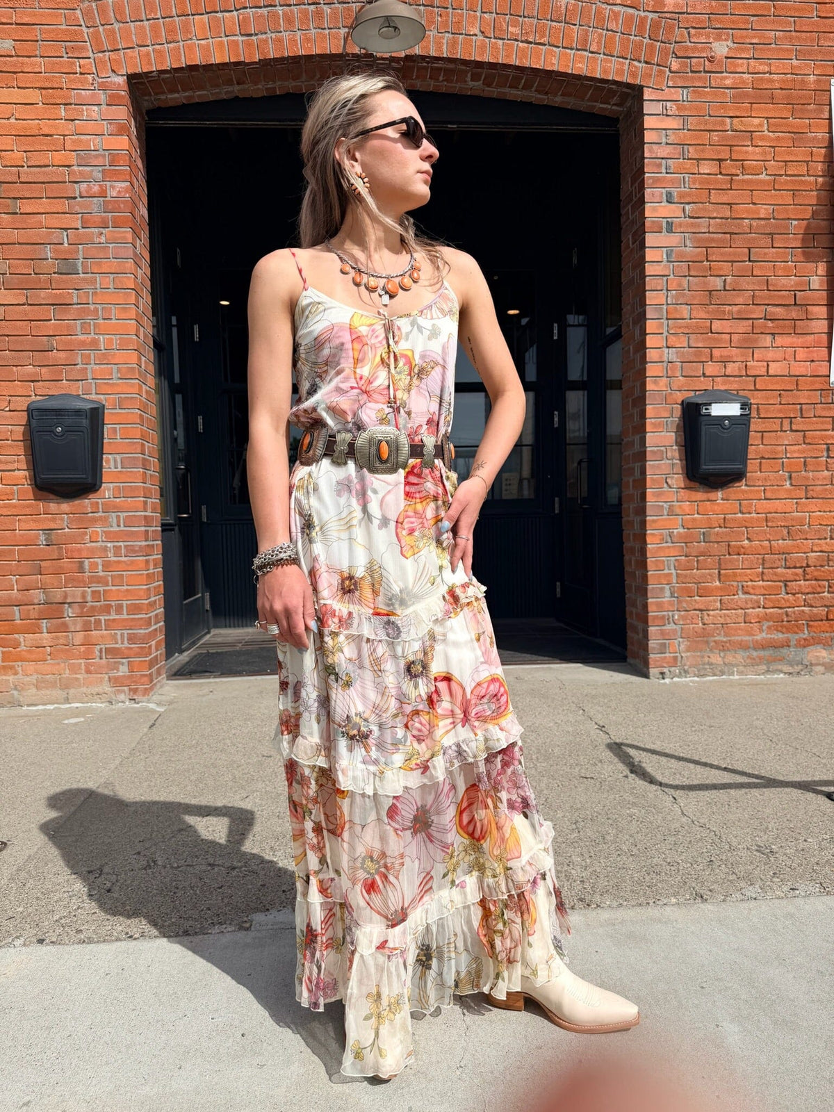 Bailey Tiered Maxi Dress - Johnny Was - L39325