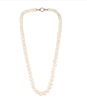 Bam Bam Pearl Necklace 34" - GP103-01