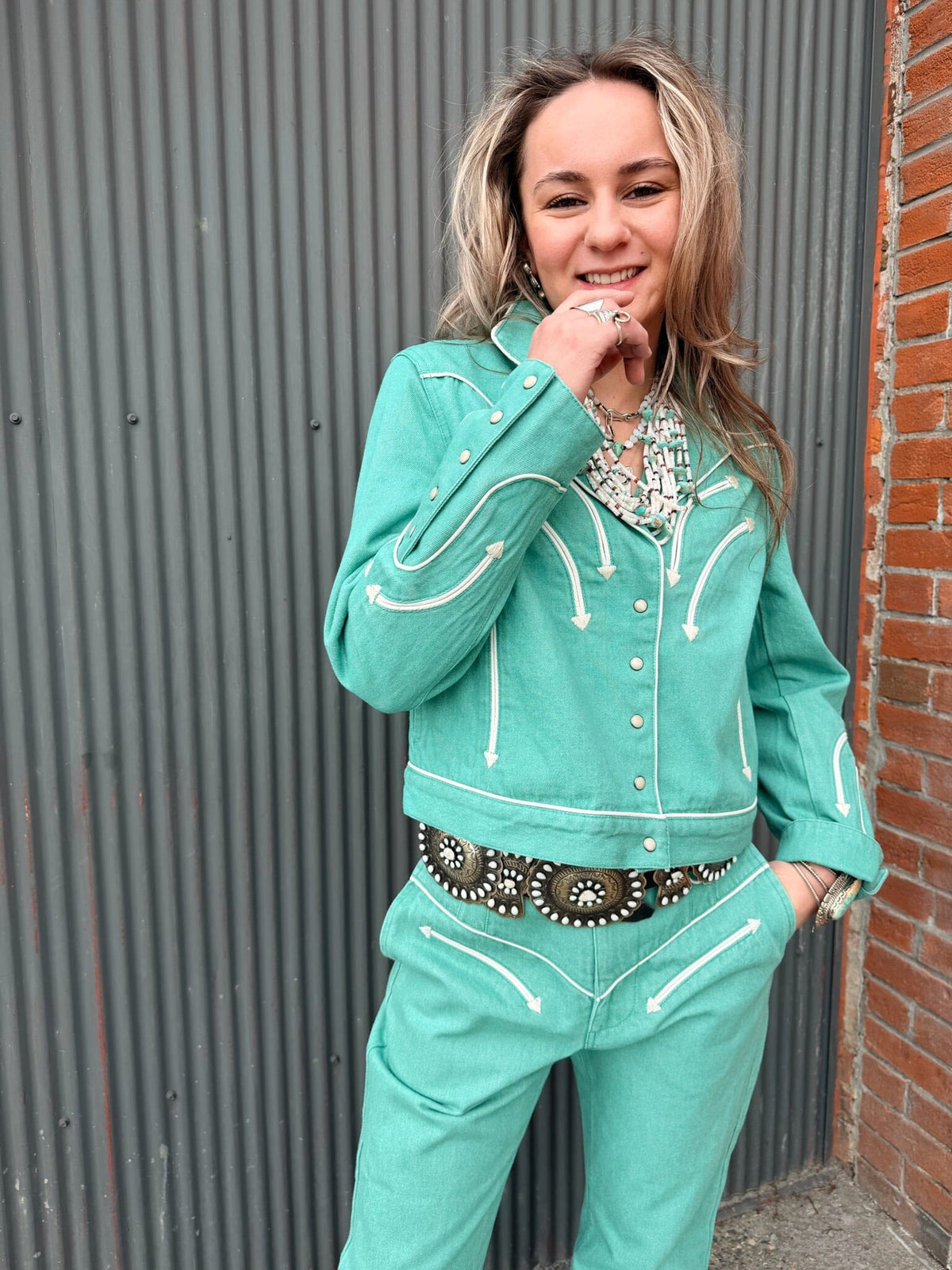 Barbed Wire Baby Jacket - Double D Ranch - C3512