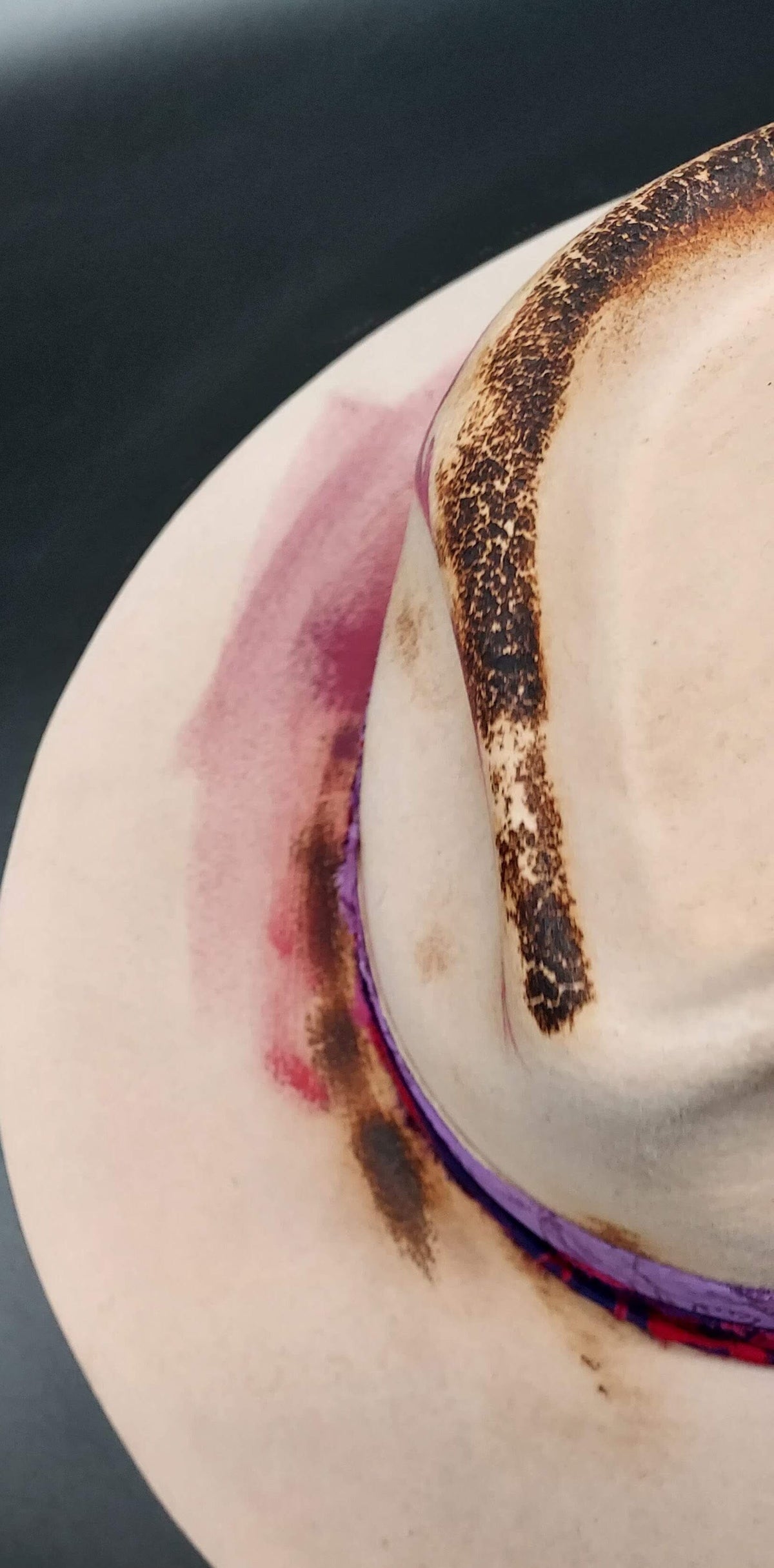 "Be Free" Embellished Felt Hat - HIML53 - Size M