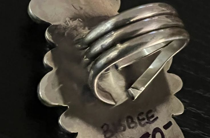 Bisbee Turquoise/Sterling Silver Ring - RMH259