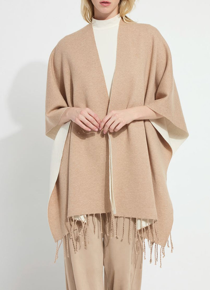 Biscuit/Cream Reversible Wrap - LY3994