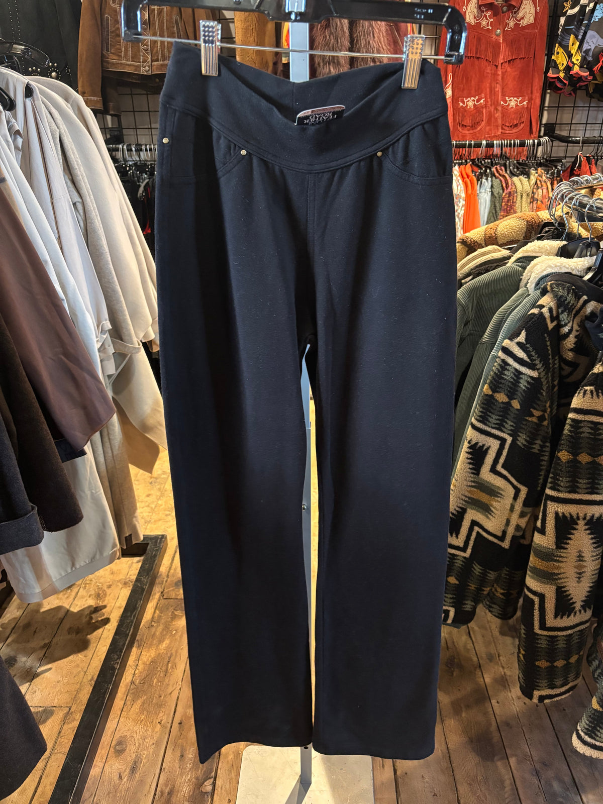 Black Abby Pant - Testimony - P36B