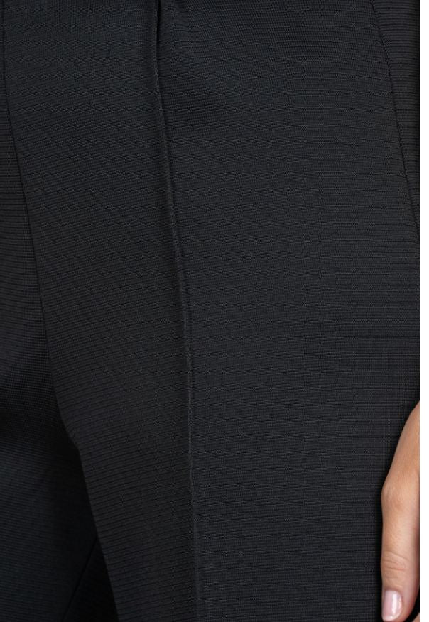 Black Cropped Piper Pant - EM927