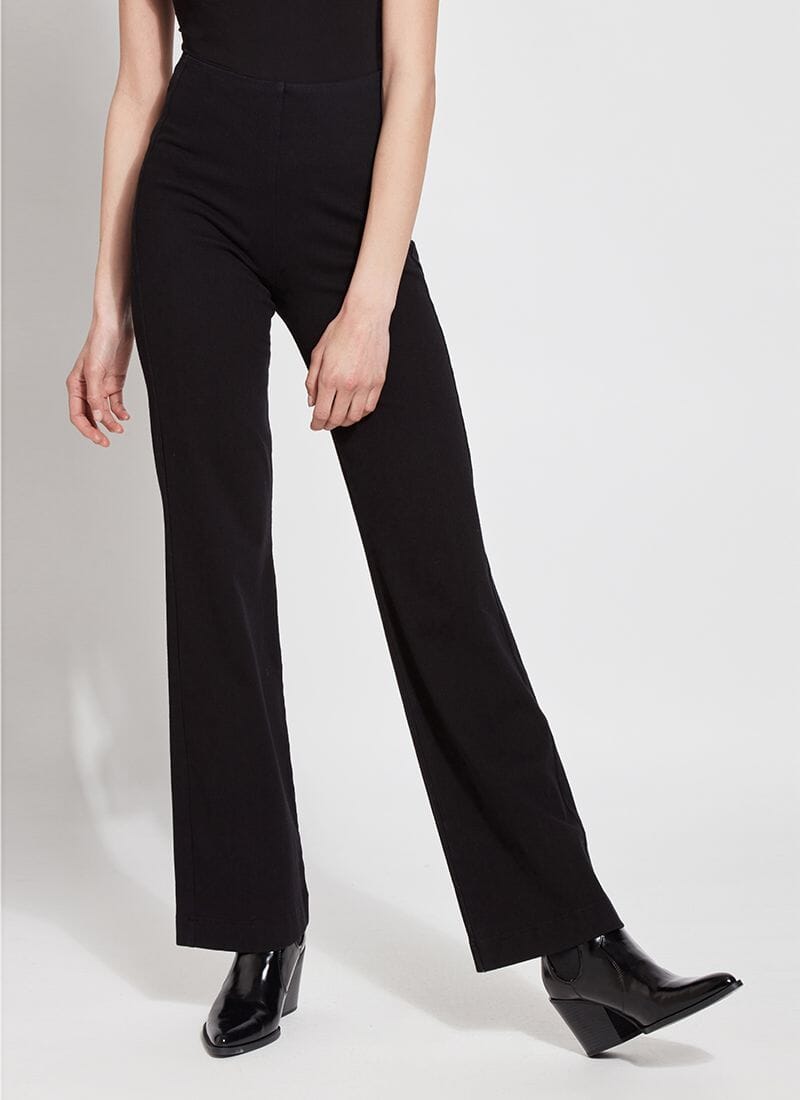 Black Denim Trouser - Lysse - LY1420B