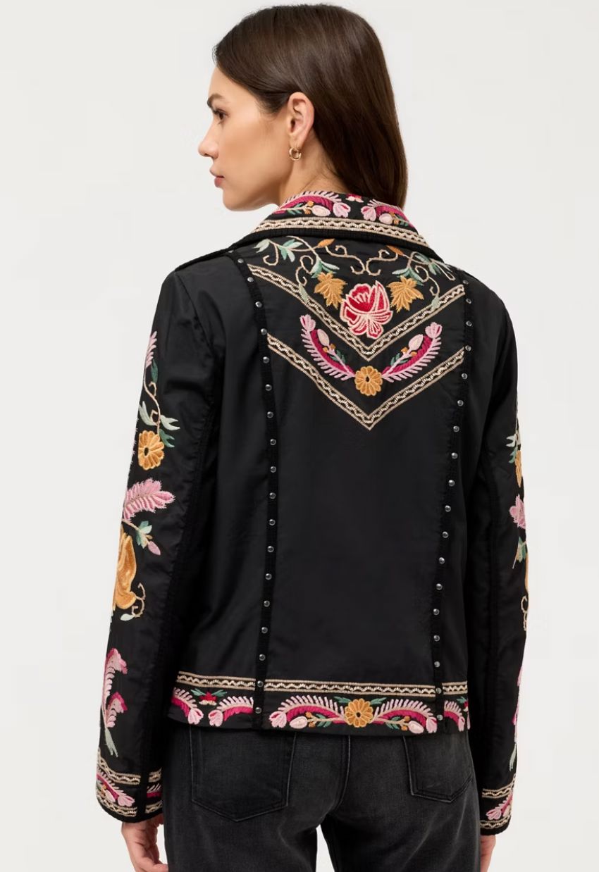 Black Embroidered Jacket