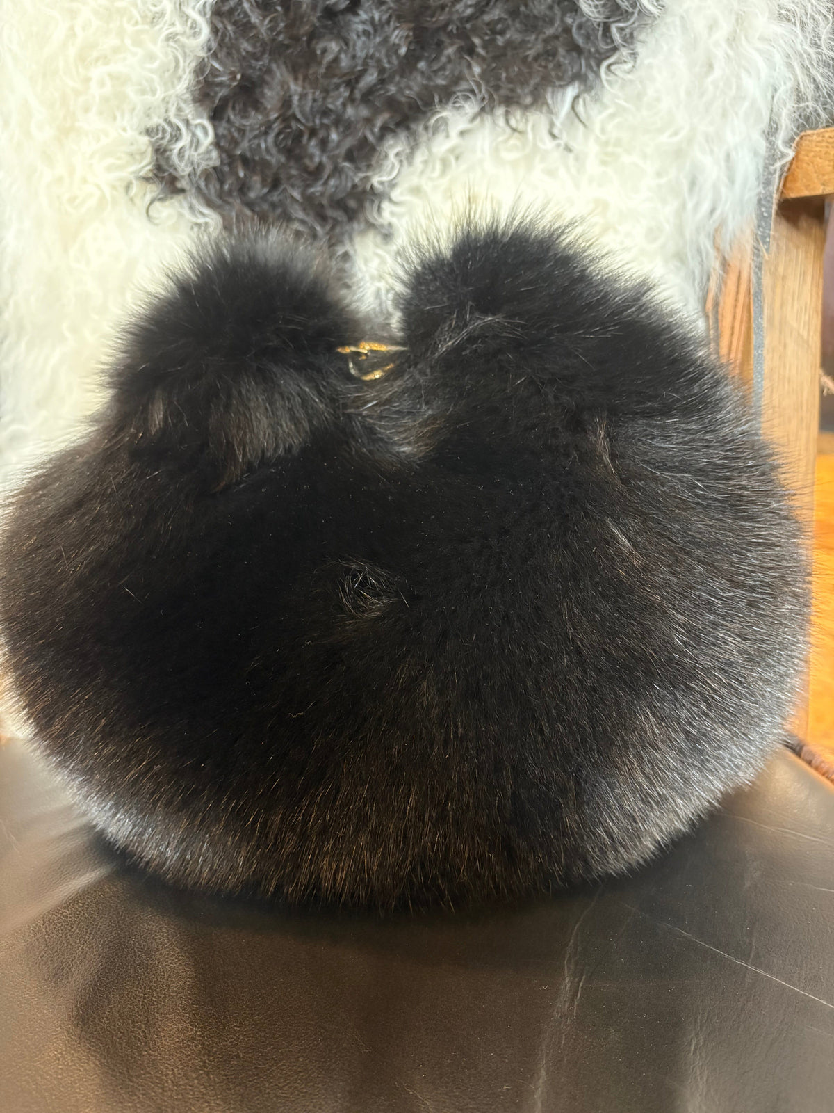 Black Fox Purse - JULIE-BK