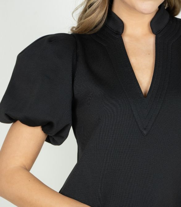 Black Hampton Mini Dress - EM1050