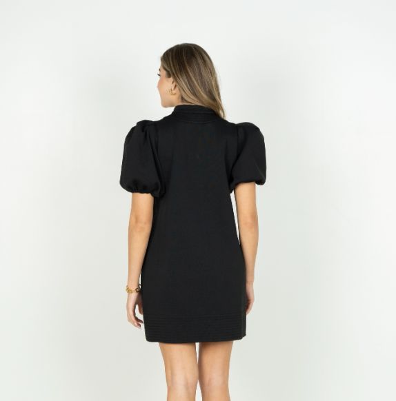 Black Hampton Mini Dress - EM1050