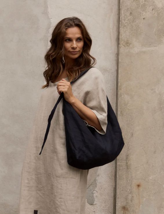 Black Hemp Bag - Henriette Steffensen - 84000B