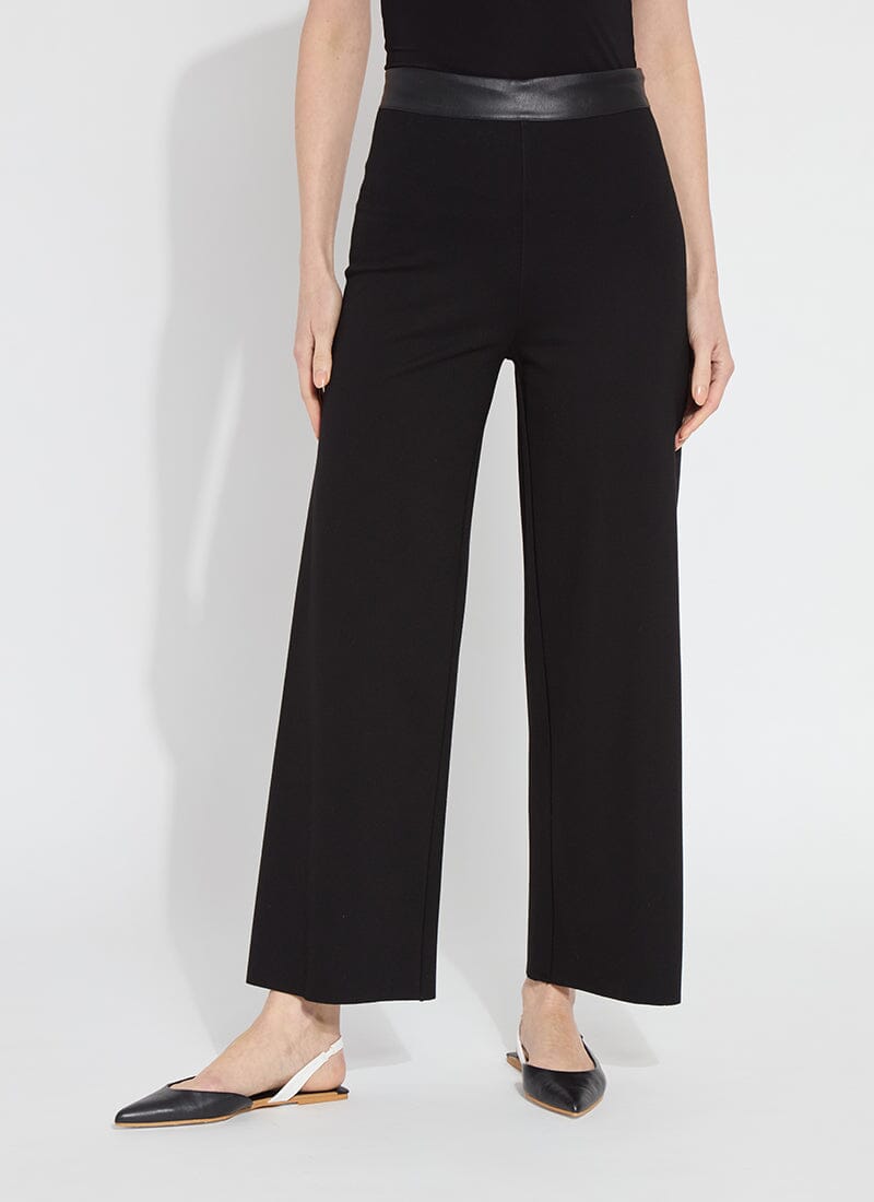 Black High Waist/Wide Leg Trouser - LY3399