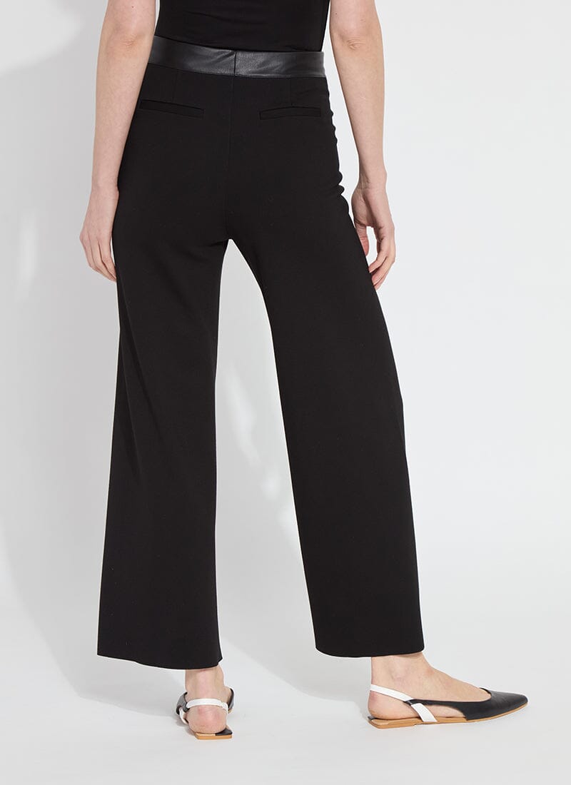 Black High Waist/Wide Leg Trouser - LY3399