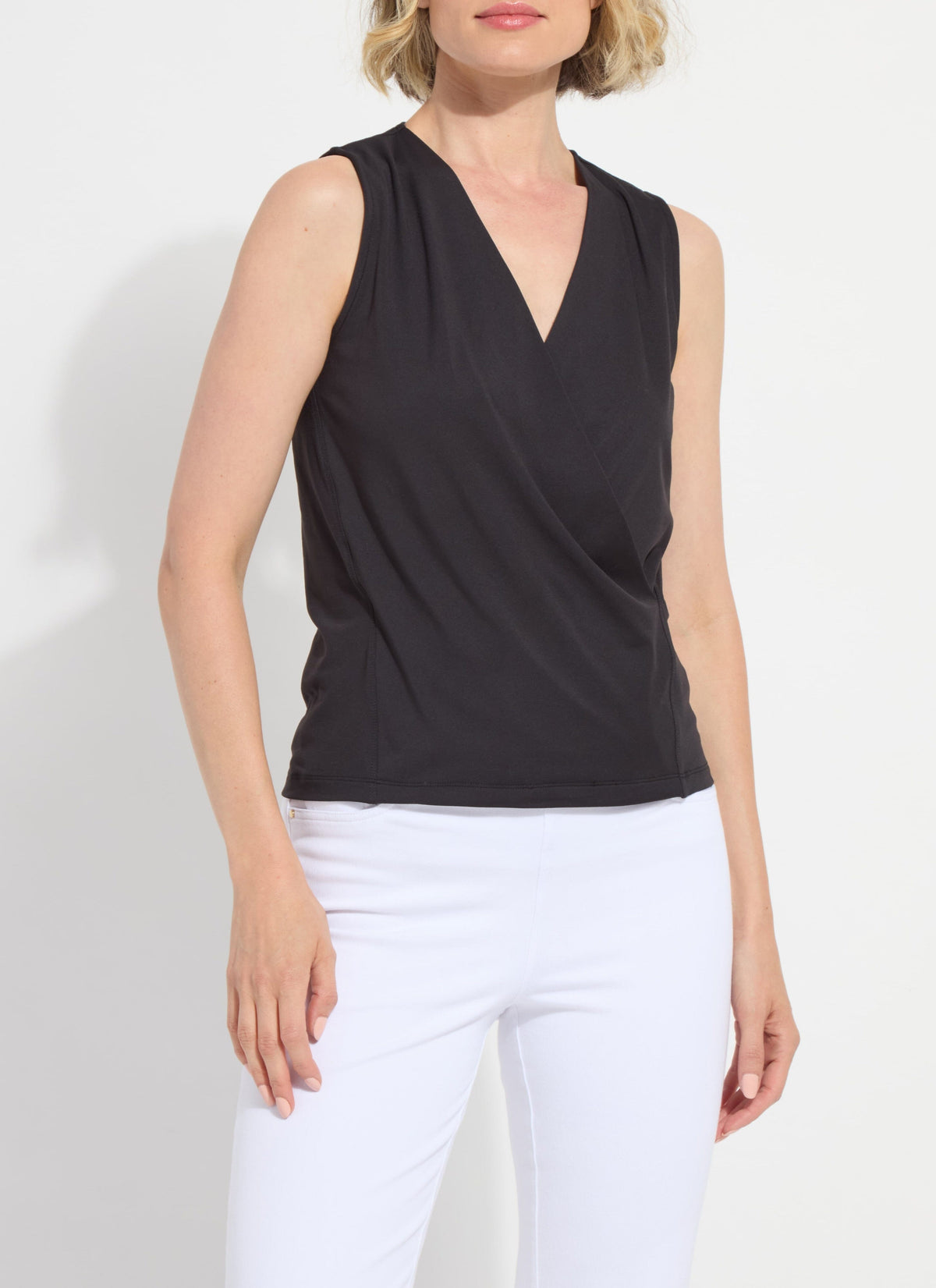 Black Inaya Crossover Top - LY3891B