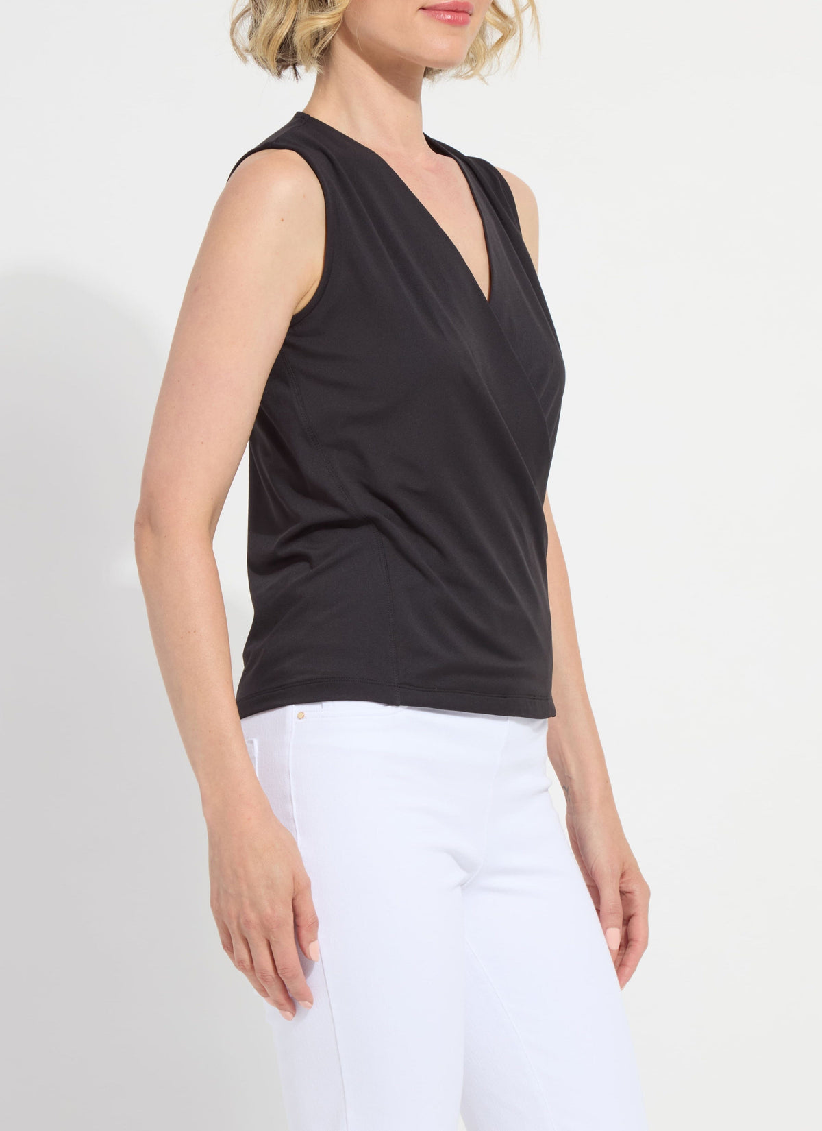 Black Inaya Crossover Top - LY3891B