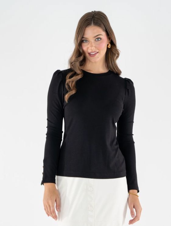 Black Juliette Top - EM952