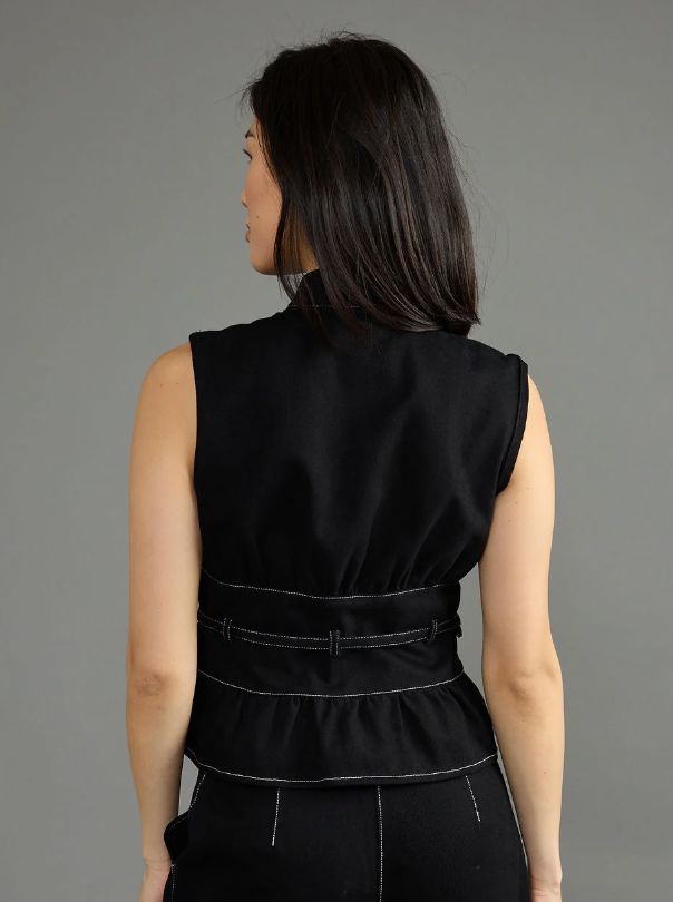 Black Lior Vest - 37717
