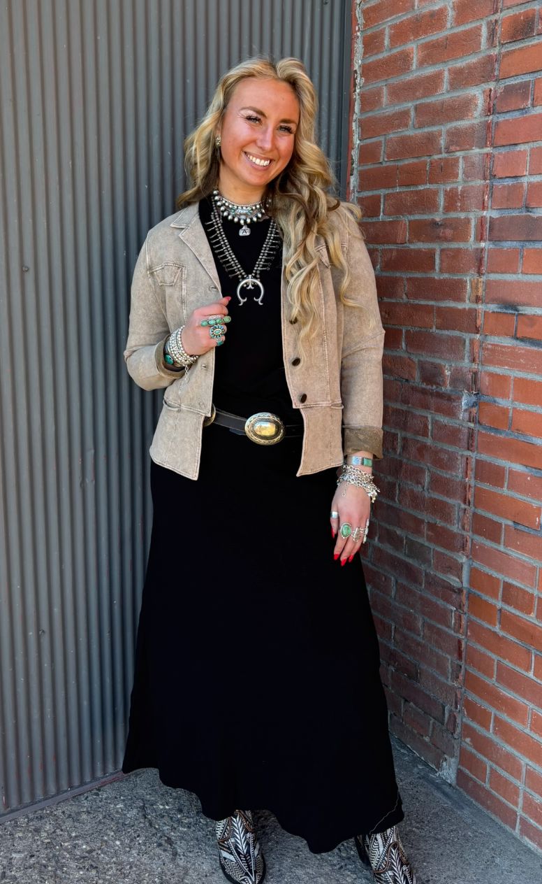 Black Lizzy Skirt - Testimony - S107B