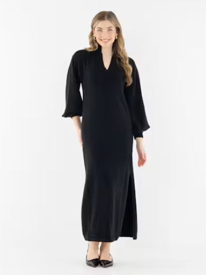 Black Lolli Maxi Dress - EM1124