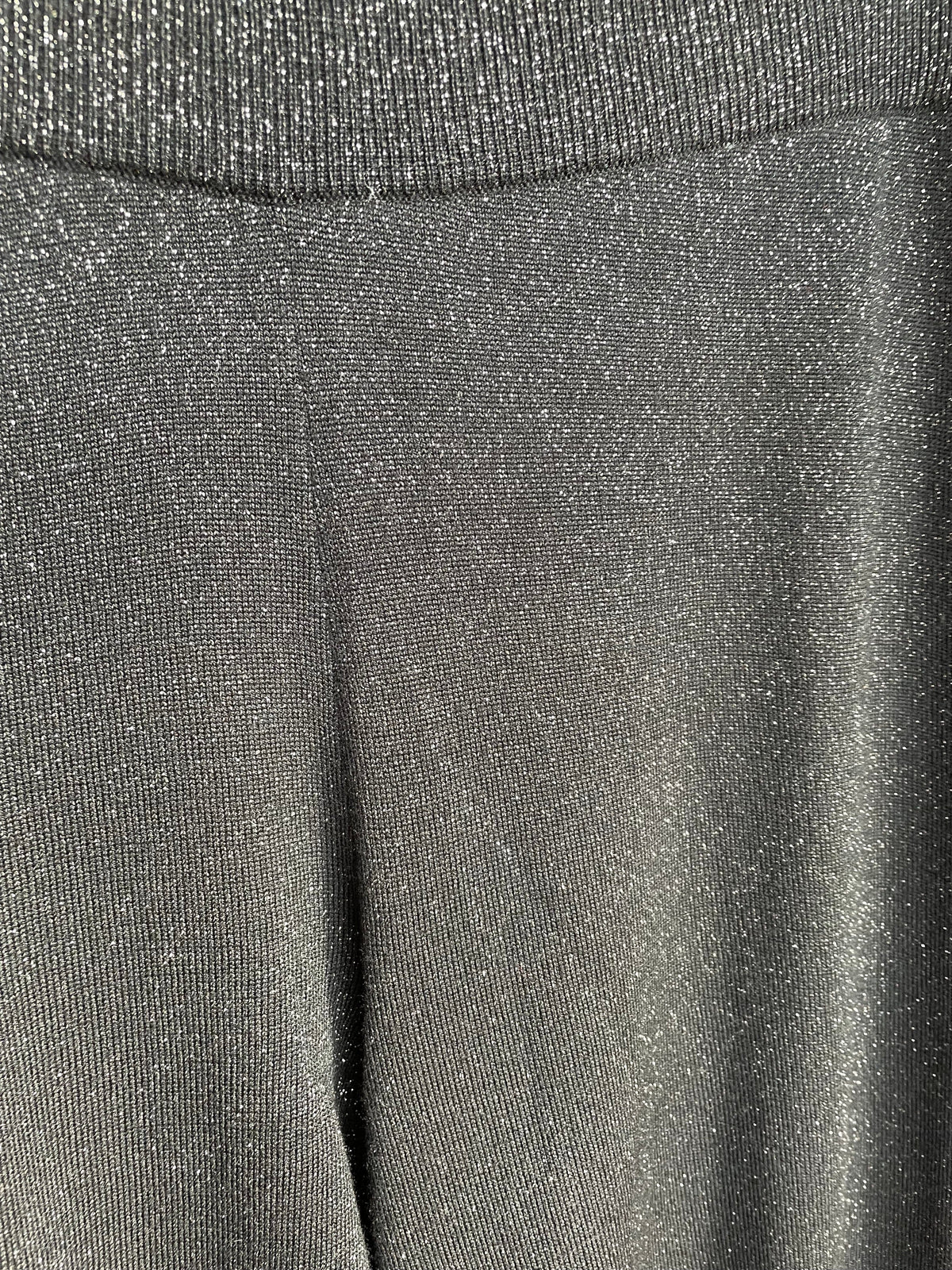 Black Merino/Lurex Pant - AL4005