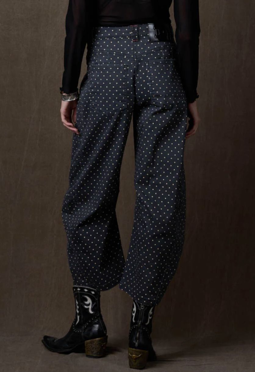 Black Peggy Barrell Pant - Double D Ranch - P681B