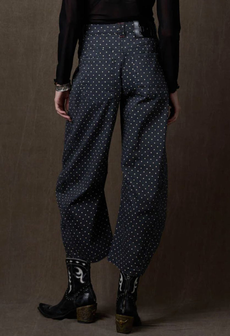 Black Peggy Barrell Pant - Double D Ranch - P681B