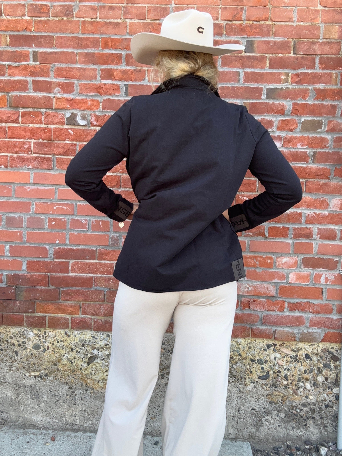 Black Safari Jacket - Henriette Steffensen - 77004B