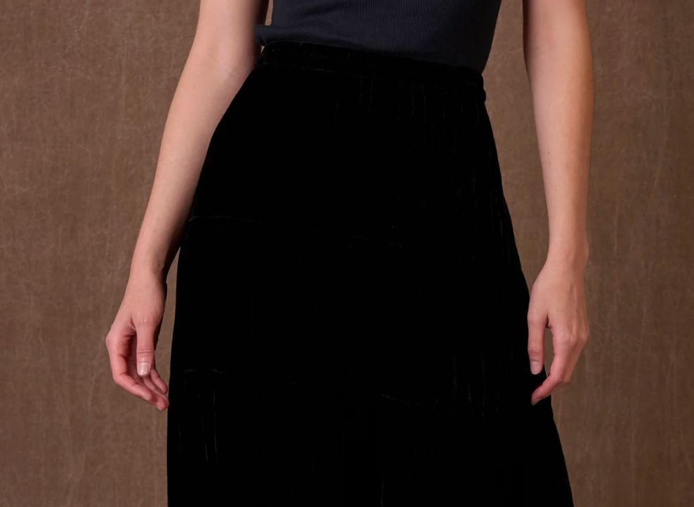 Black See The Stars Skirt - Double D Ranch - S1841