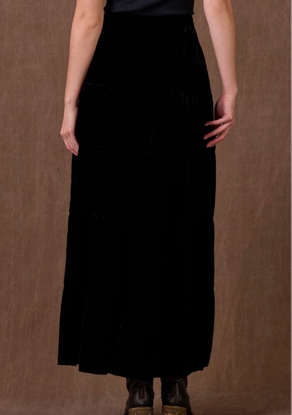 Black See The Stars Skirt - Double D Ranch - S1841