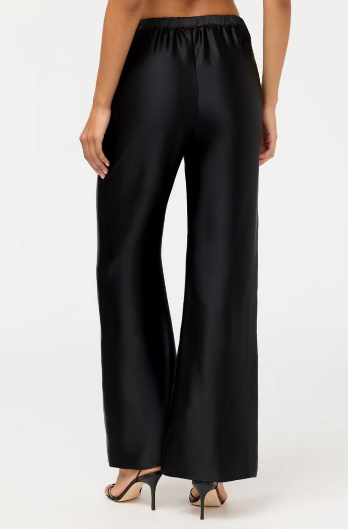 Black Silk Trouser - Johnny Was - L65126B