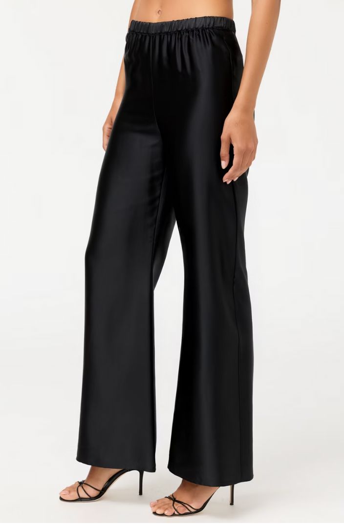 Black Silk Trouser - Johnny Was - L65126B
