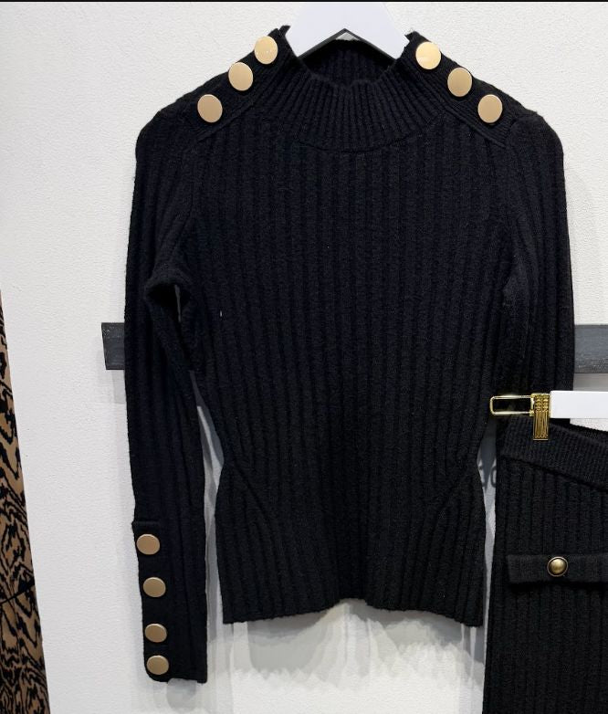 Black Stevie Sweater - 298350