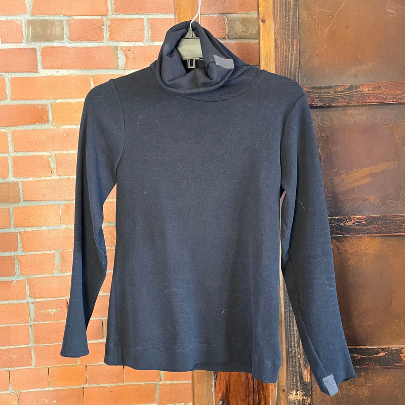Black T-Neck - Henriette Steffensen - 71603BK