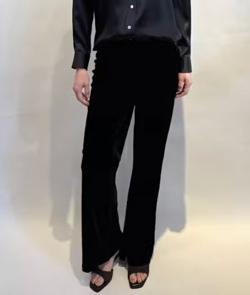 Black Velvet Trouser - Johnny Was - L66626