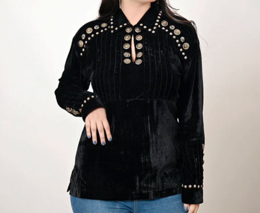 Black Velvet Tunic - 29AD