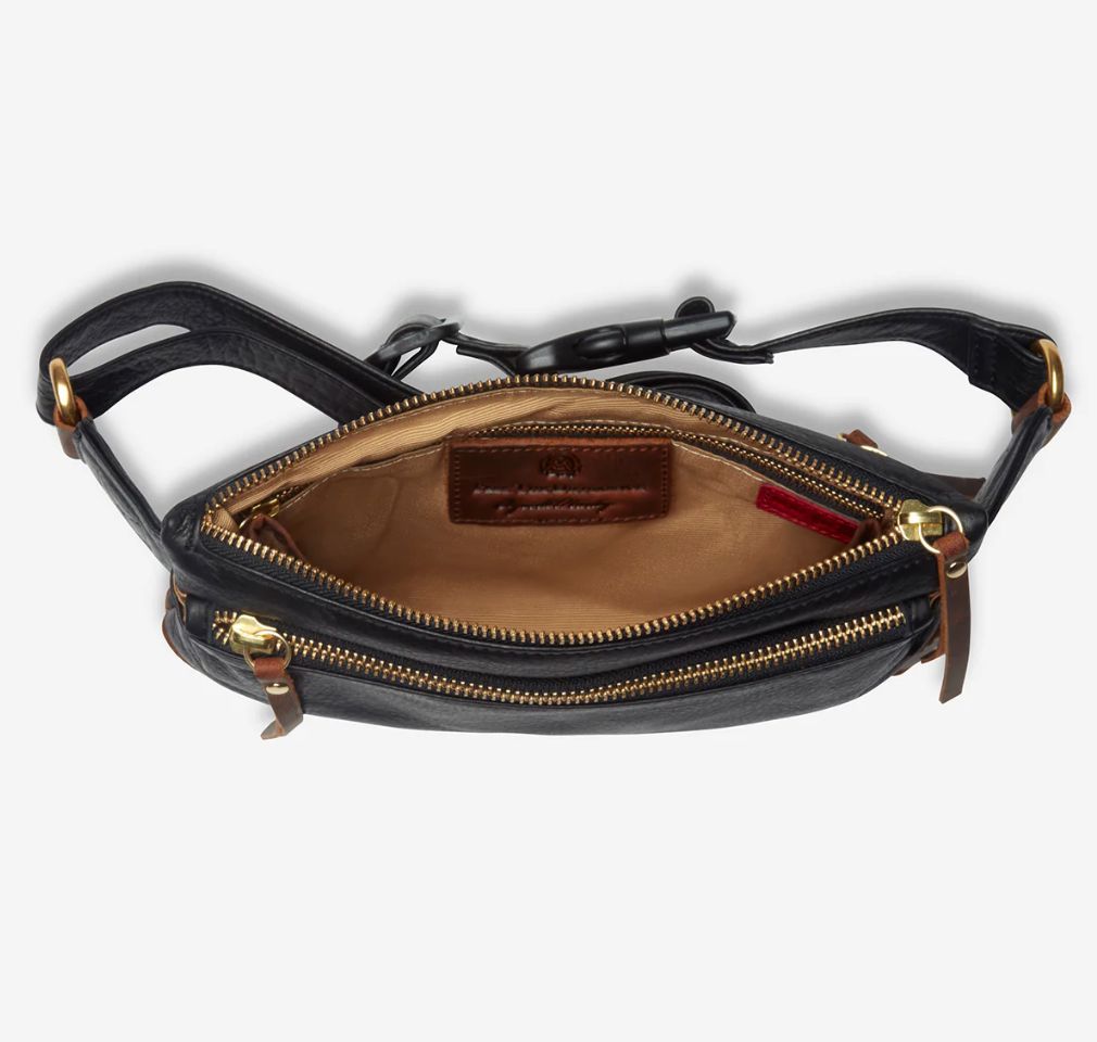 Black/Brown Raelynn Waist Pack - 7133B