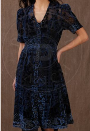 Blue Bandana Dress - DRDD9