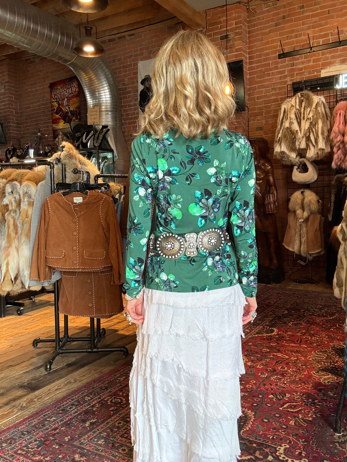 Bonsall Floral Top - T17326