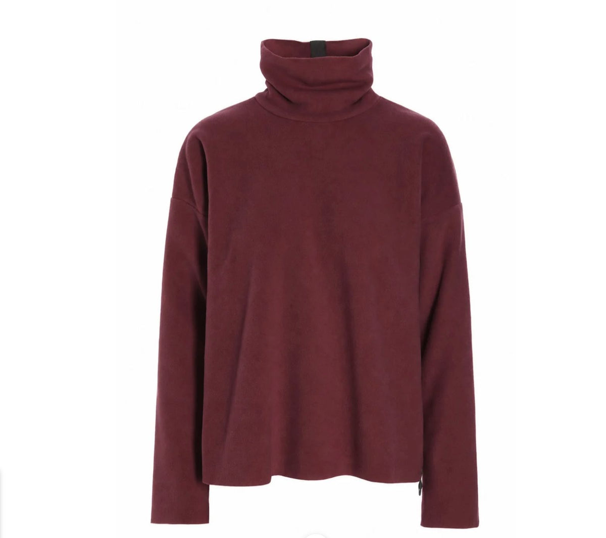 Bordeaux Fleece High Neck Top - 1360BX