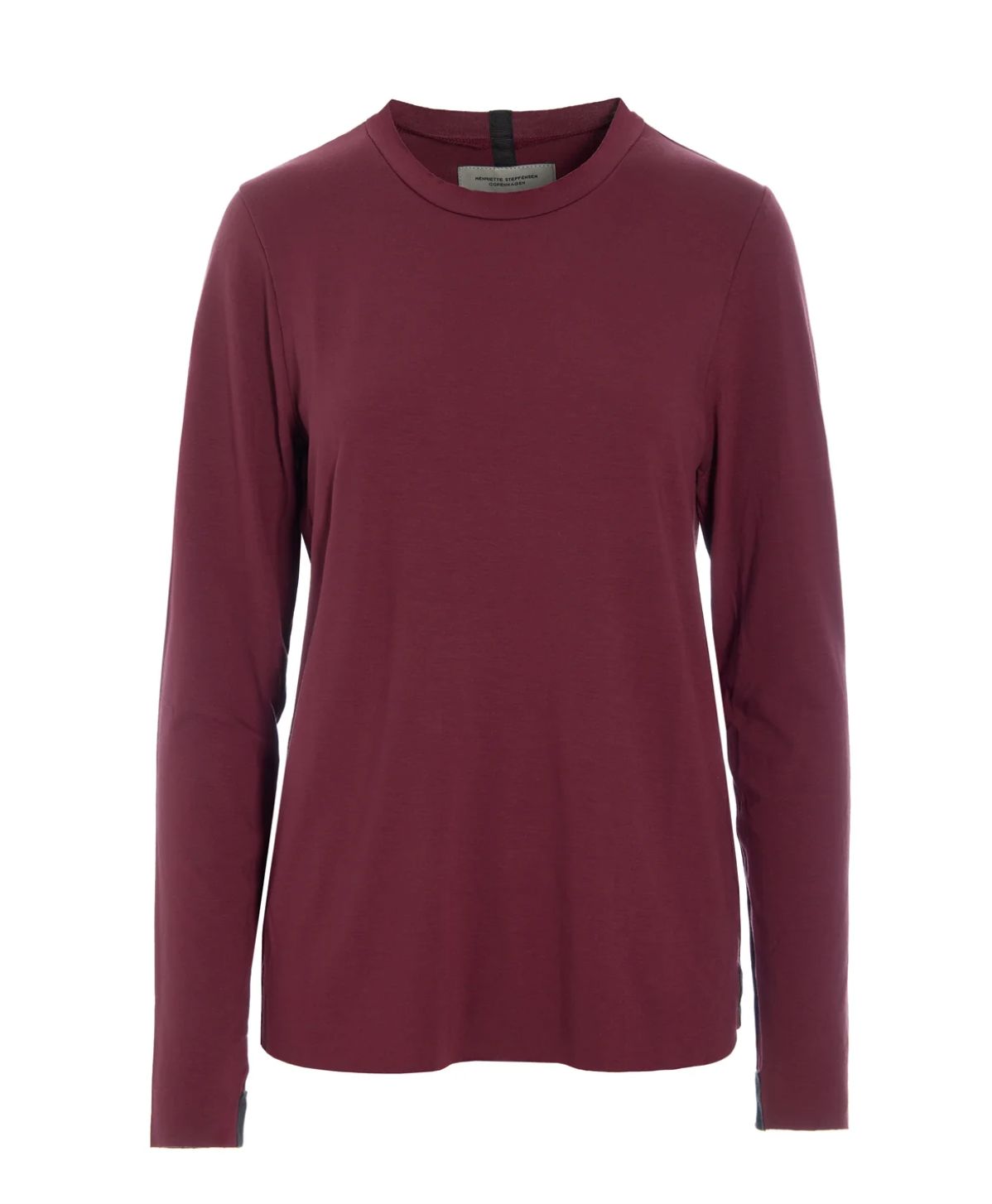 Bordeaux Long Sleeve Jersey Top - 96091X