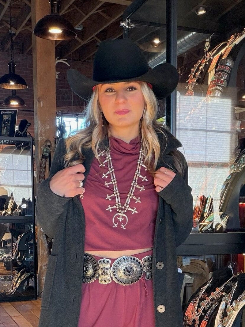 Bordeaux Turtle Neck - 96079X