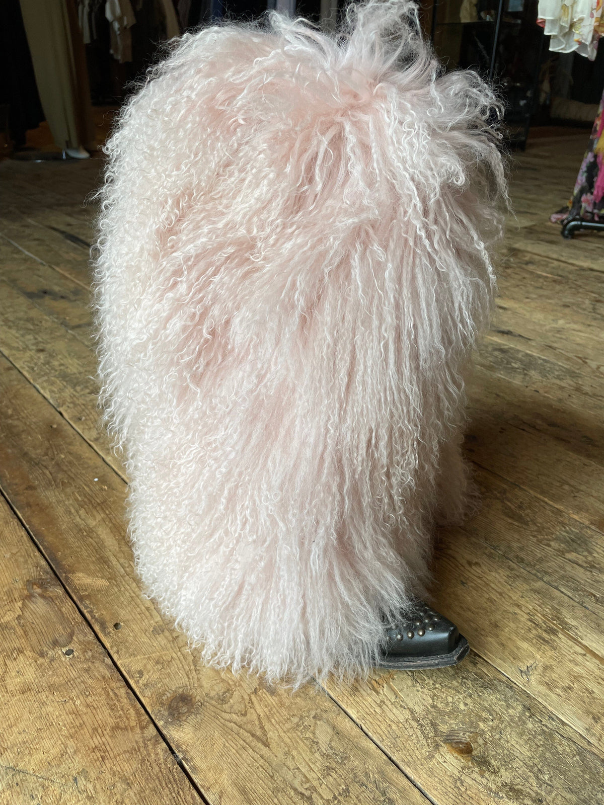 Bossy Blush Woolie Boot Covers - Double D Ranch - BCDD-BB