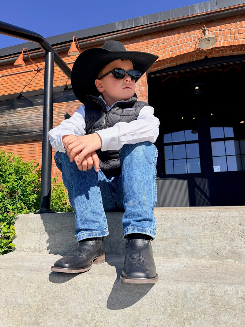 Boy's Kid Boot - The Doc - Midnight - Tecovas - KDBM