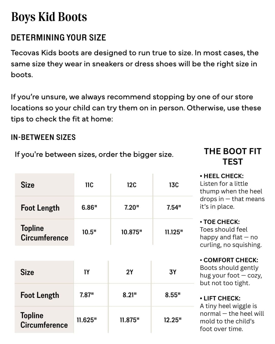 Boy's Kid Boot - The Doc - Midnight - Tecovas - KDBM