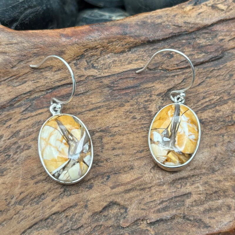 Bracciated Mookite Earring - EIG24